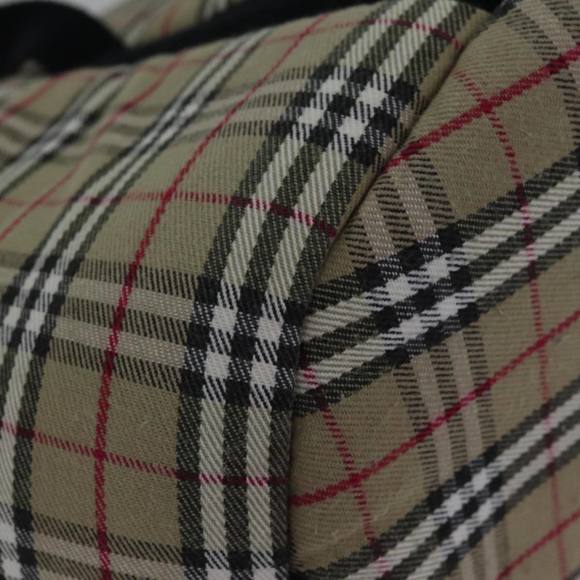 BURBERRY Nova Check Pet Case Canvas Beige Auth 88722 - Picture 14 of 16